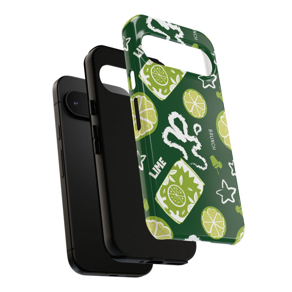 Lime Crush Tough Phone Case – Citrus Summer Vibes