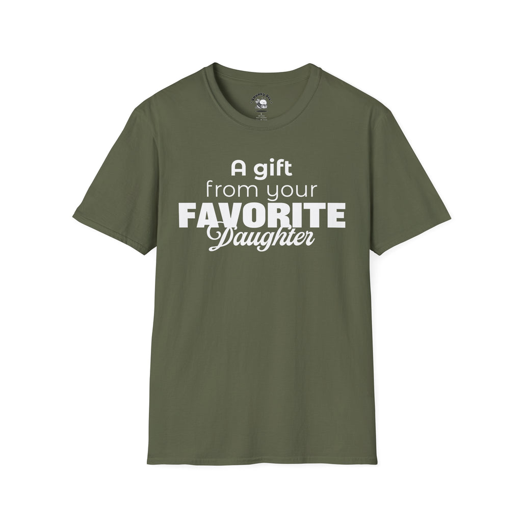 A Gift From Your Favorite Daughter T-Shirt – Funny Mom Gift for Mother’s Day