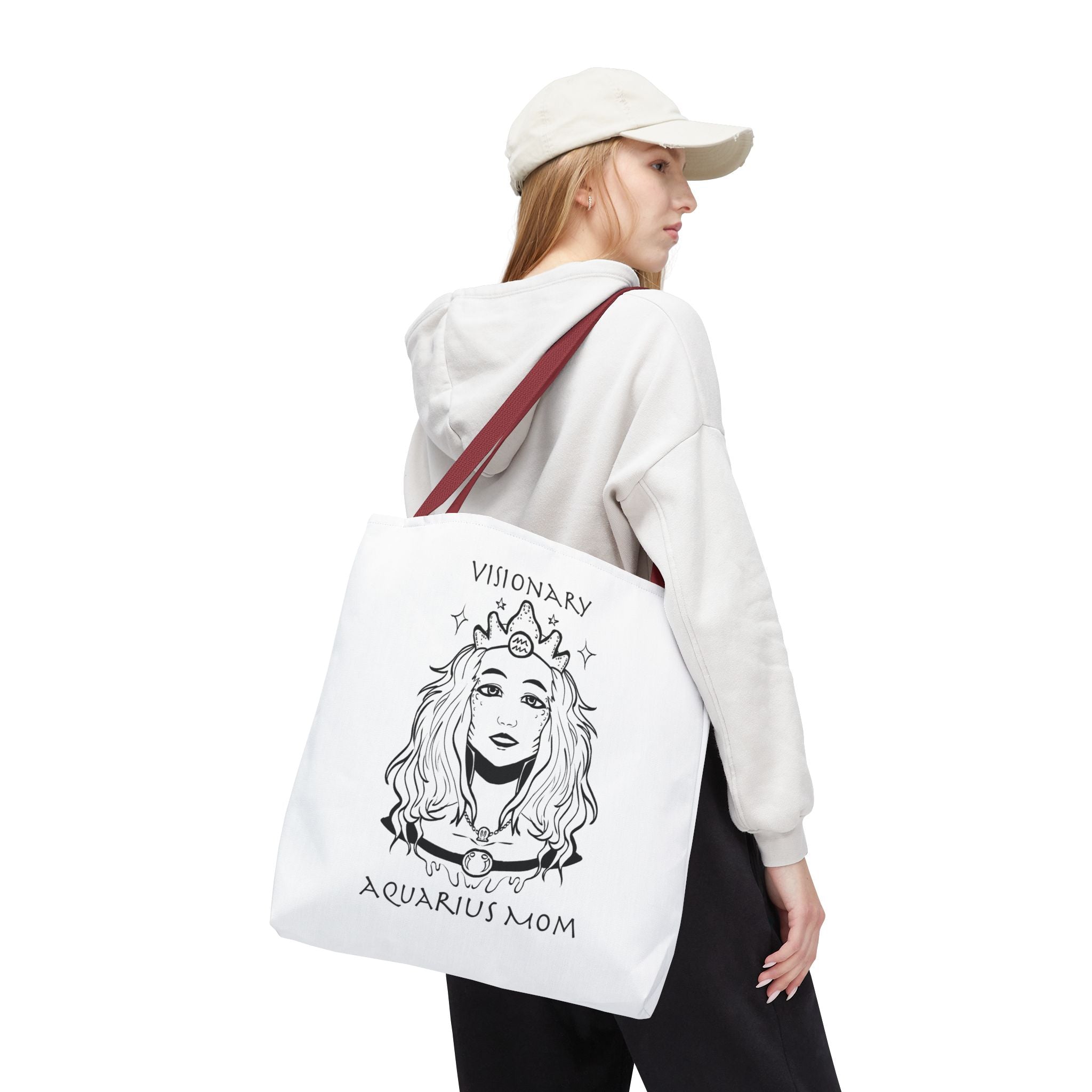 Aquarius Mom | Tote Bag — Zodiac Astrology Gift