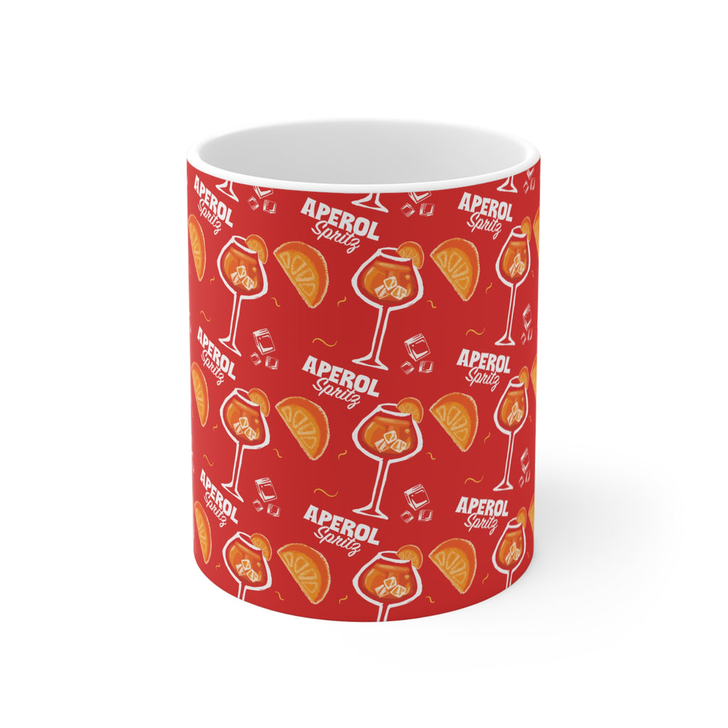 Aperol Spritz 11oz Coffee Mug — Aperol Red Collection Inspired Design