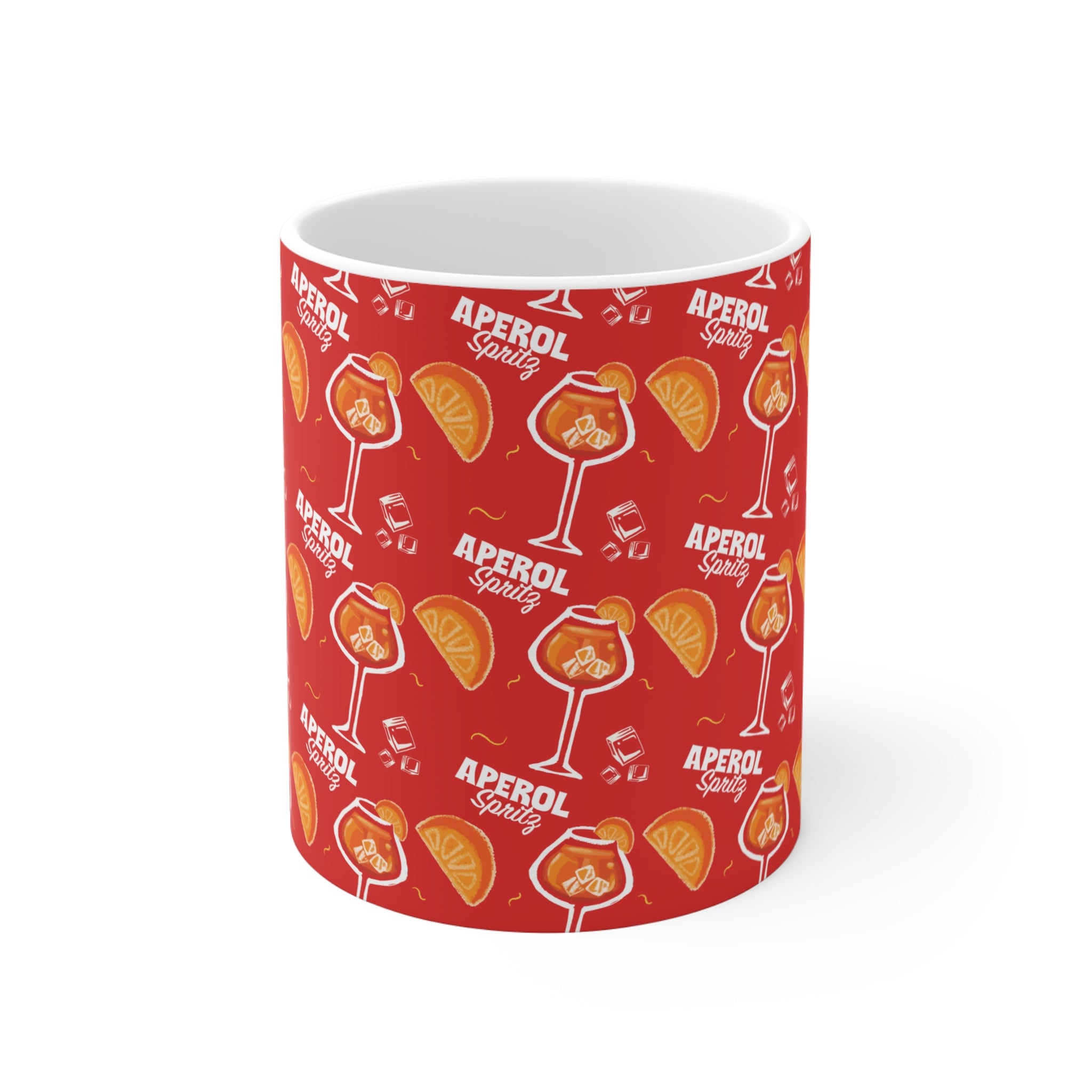 Aperol Spritz 11oz Coffee Mug — Aperol Red Collection Inspired Design