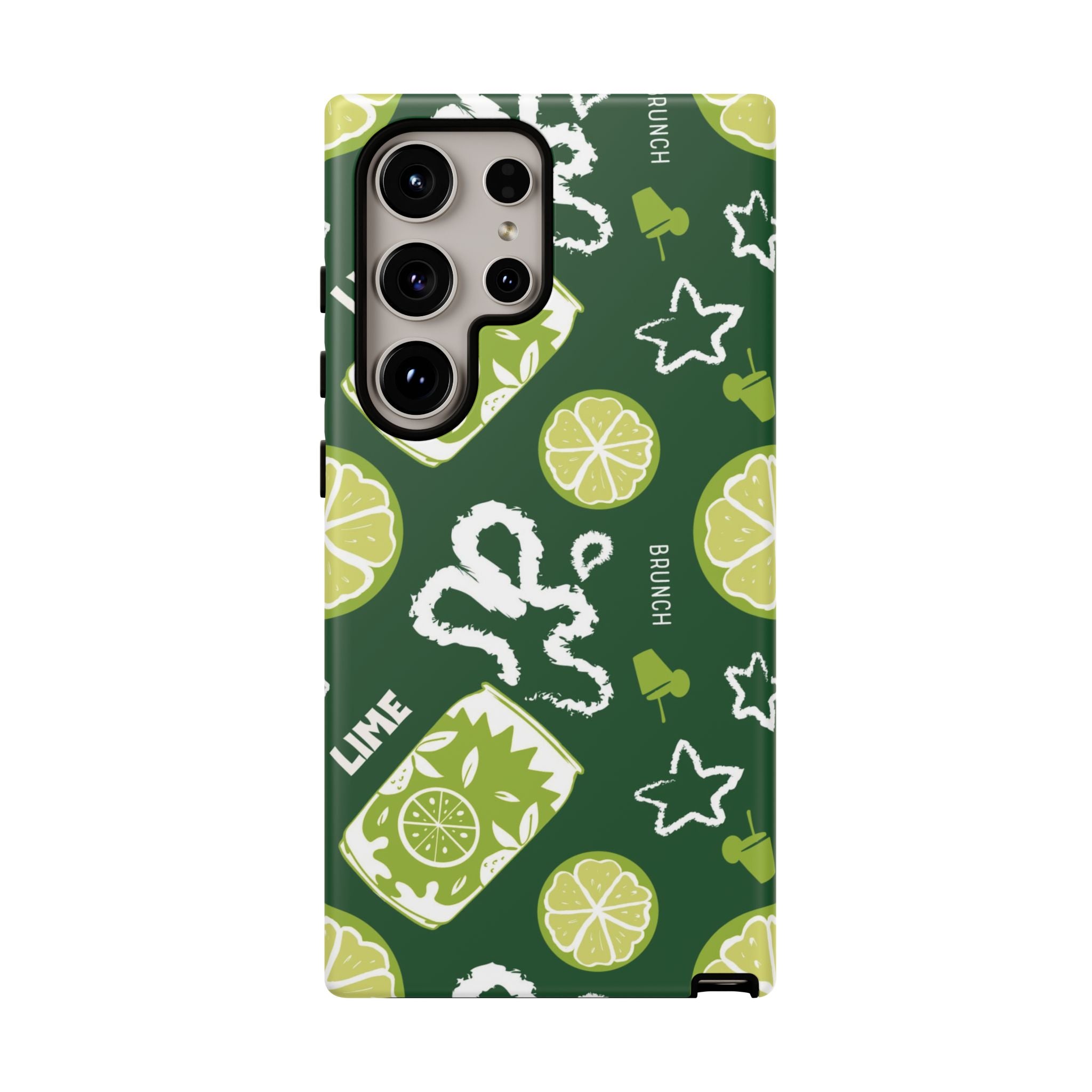 Lime Crush Tough Phone Case – Citrus Summer Vibes