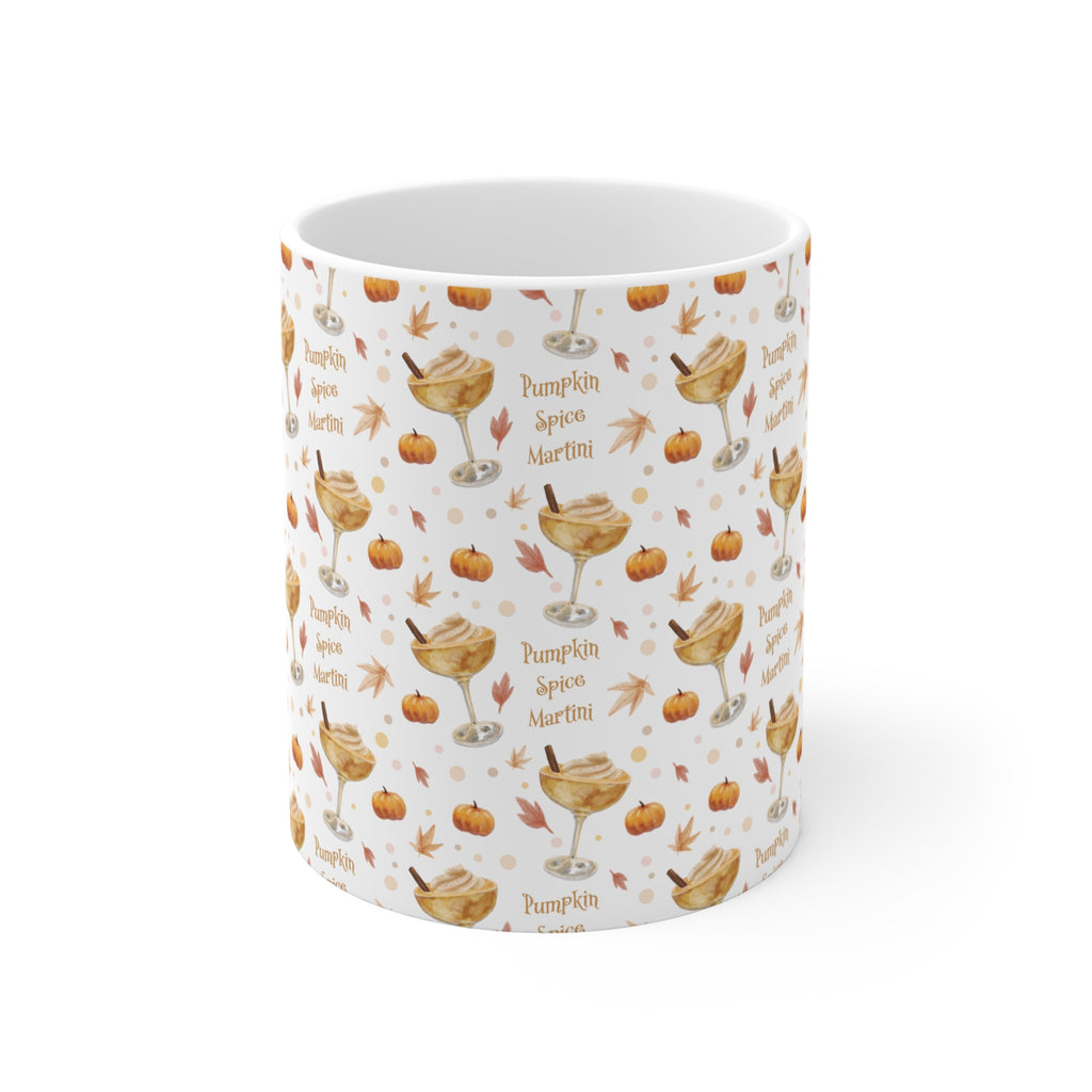 Pumpkin Spice Martini 11oz Mug — White Pumpkin Collection Inspired Design