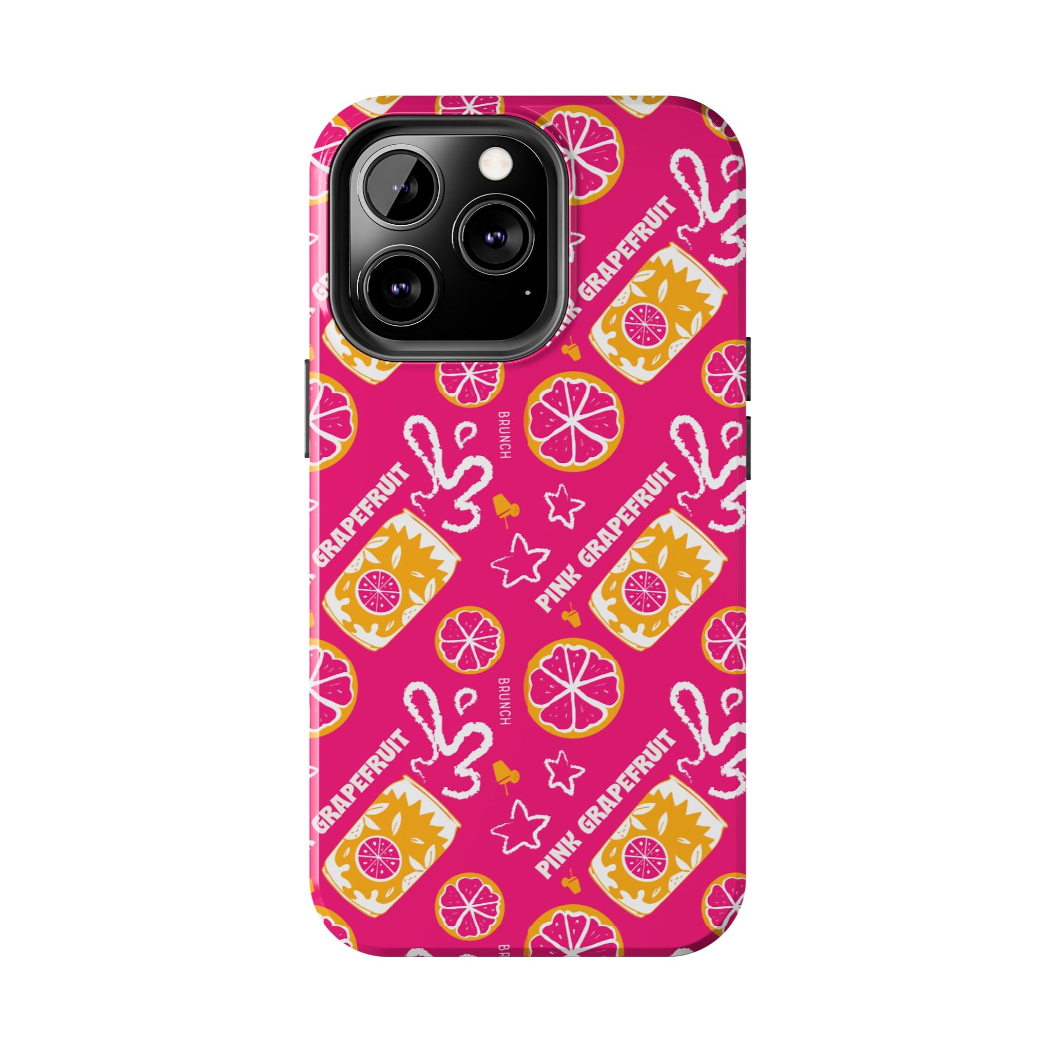 Pink Grapefruit Fruit CollectionTough Phone Case — Pink Aperol Inspired Design