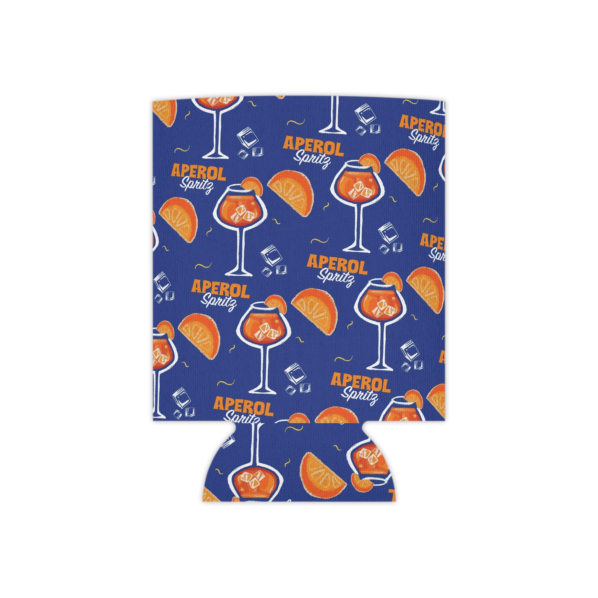 Aperol Spritz Blue Collection Can Cooler Insulated Cocktail Koozie for Summer Drinks