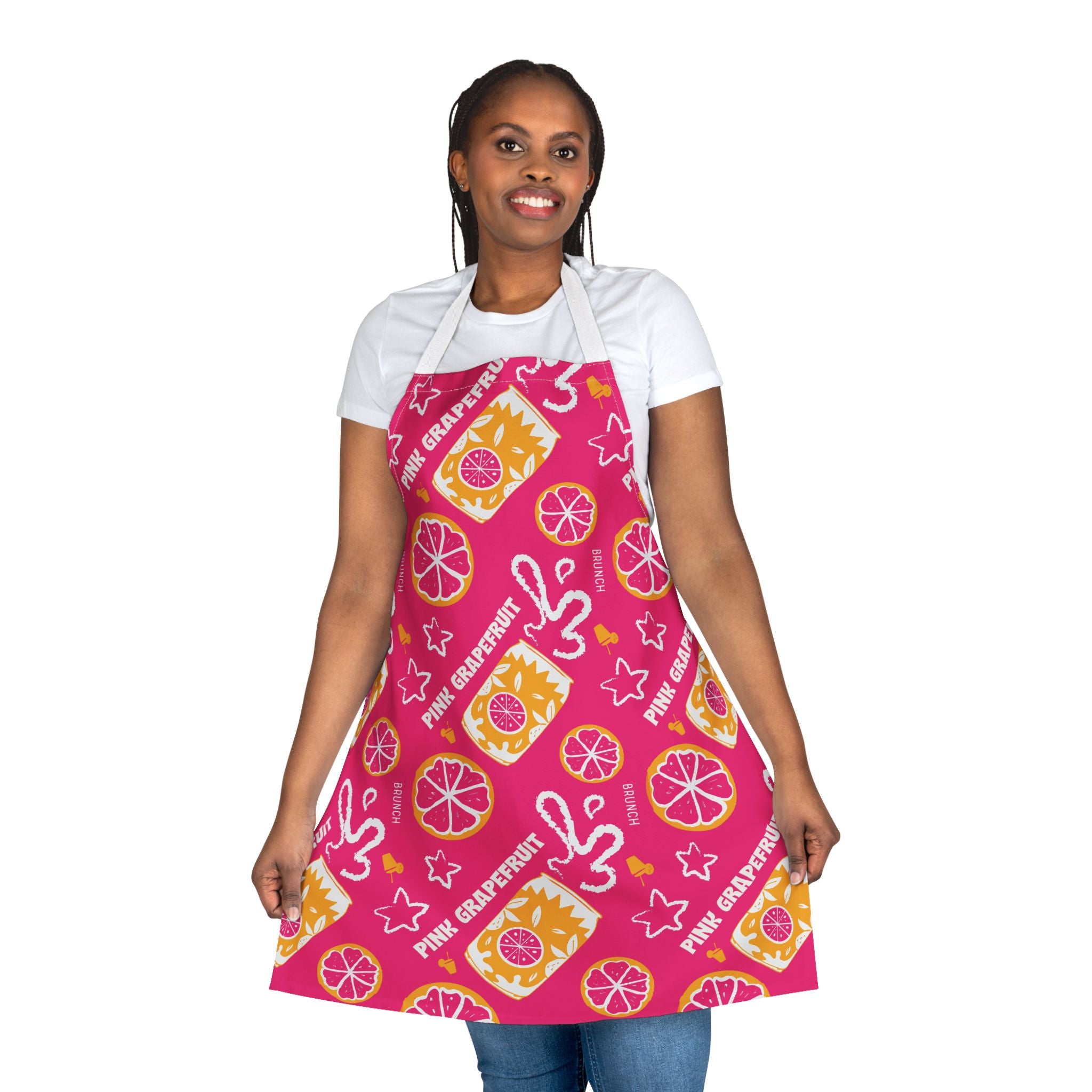 Pink Grapefruit Apron — Pink Grapefruit Collection Inspired Design