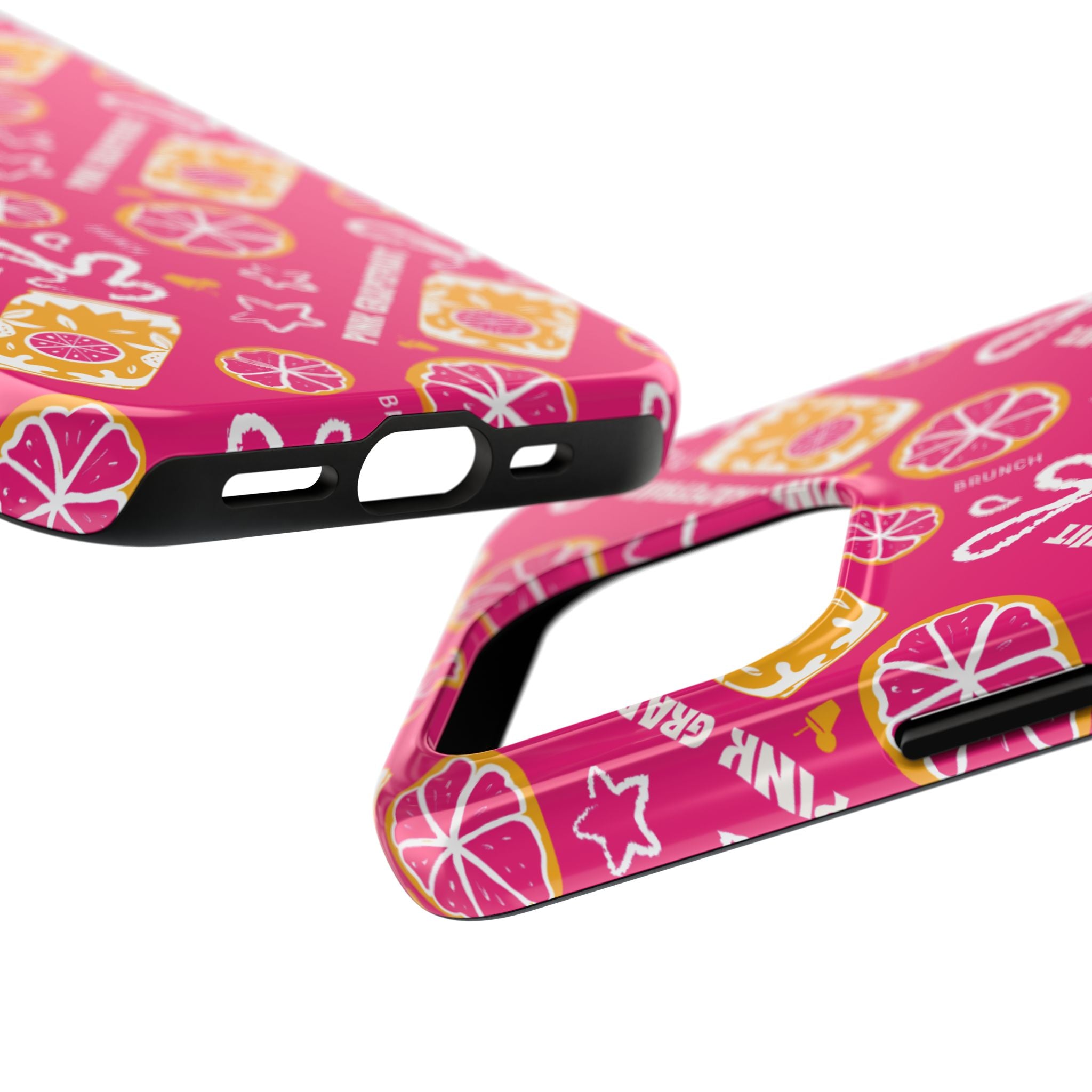 Pink Grapefruit Fruit CollectionTough Phone Case — Pink Aperol Inspired Design