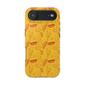 Aperol Brunch Tough Phone Case — Aperol Yellow Patterned Protective Cover
