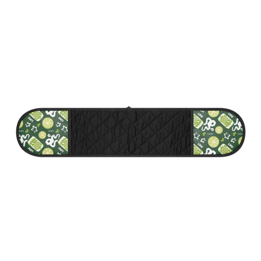 Lime Brunch Double Oven Mitt – Aperol Inspired Kitchen Decor