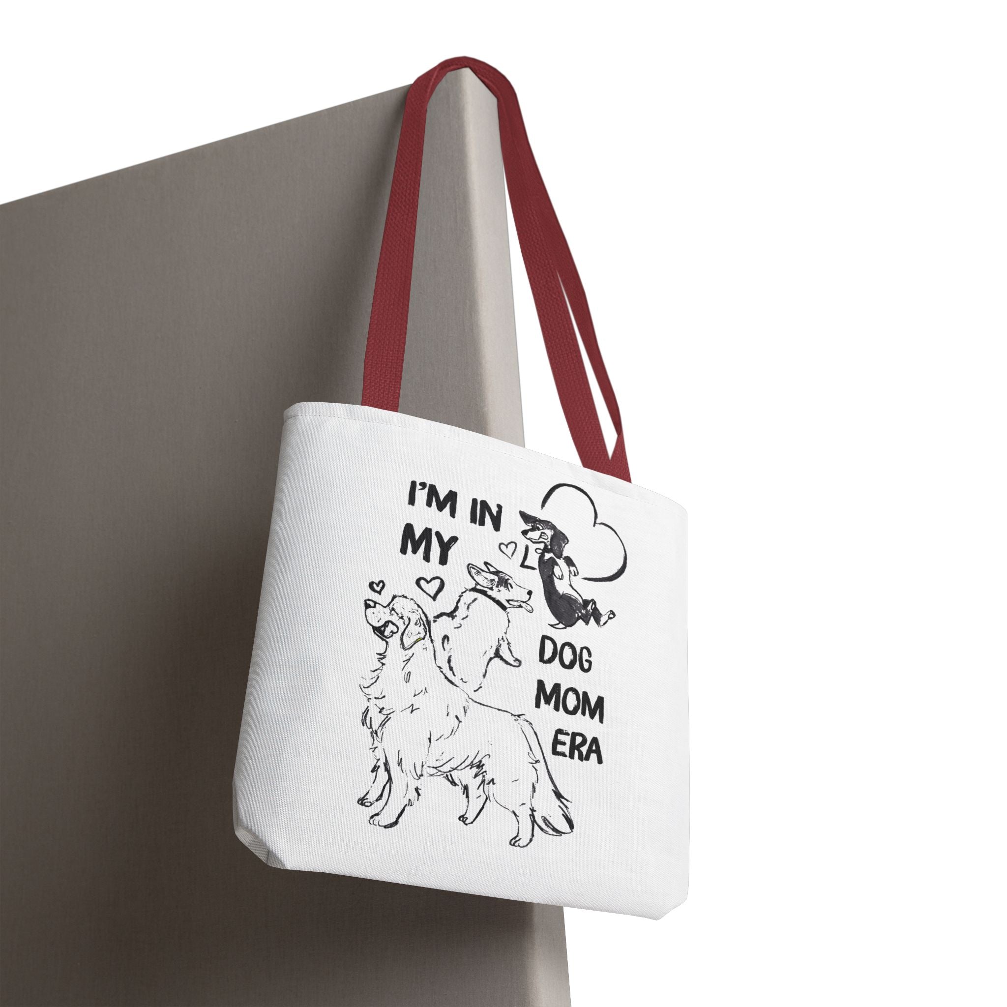 Dog Mom Era Tote Bag – Cute Puppy Tote for Dog Mom | Dog Lover Gift