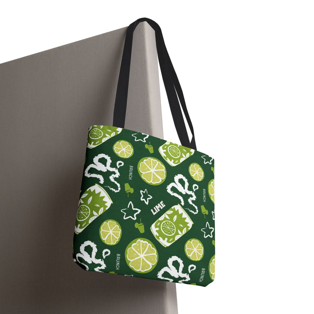 Lime Brunch Tote Bag – Aperol Inspired Market Tote