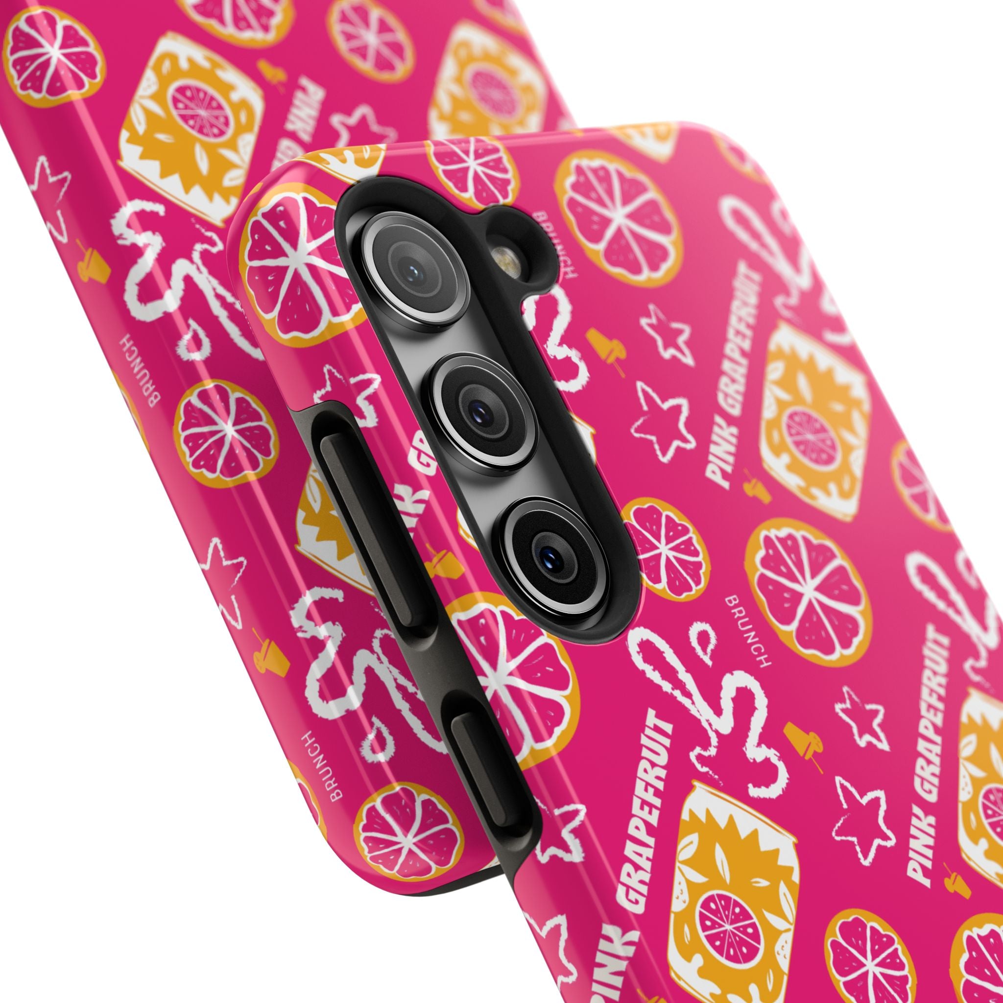 Pink Grapefruit Fruit CollectionTough Phone Case — Pink Aperol Inspired Design