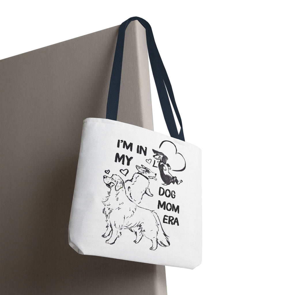 Dog Mom Era Tote Bag – Cute Puppy Tote for Dog Mom | Dog Lover Gift