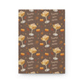 Pumpkin Spice Martini Hardcover Journal — Brown Pumpkin Collection Inspired Design