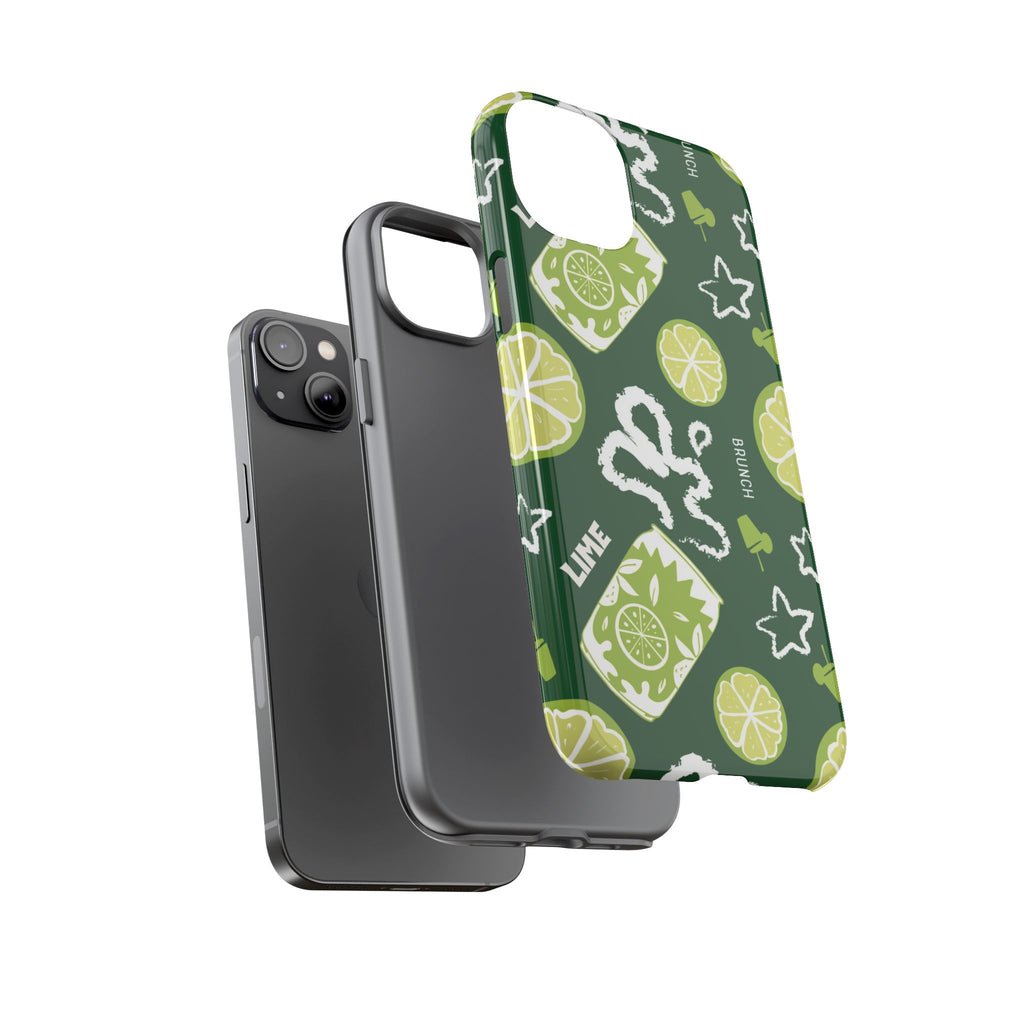 Lime Crush Tough Phone Case – Citrus Summer Vibes