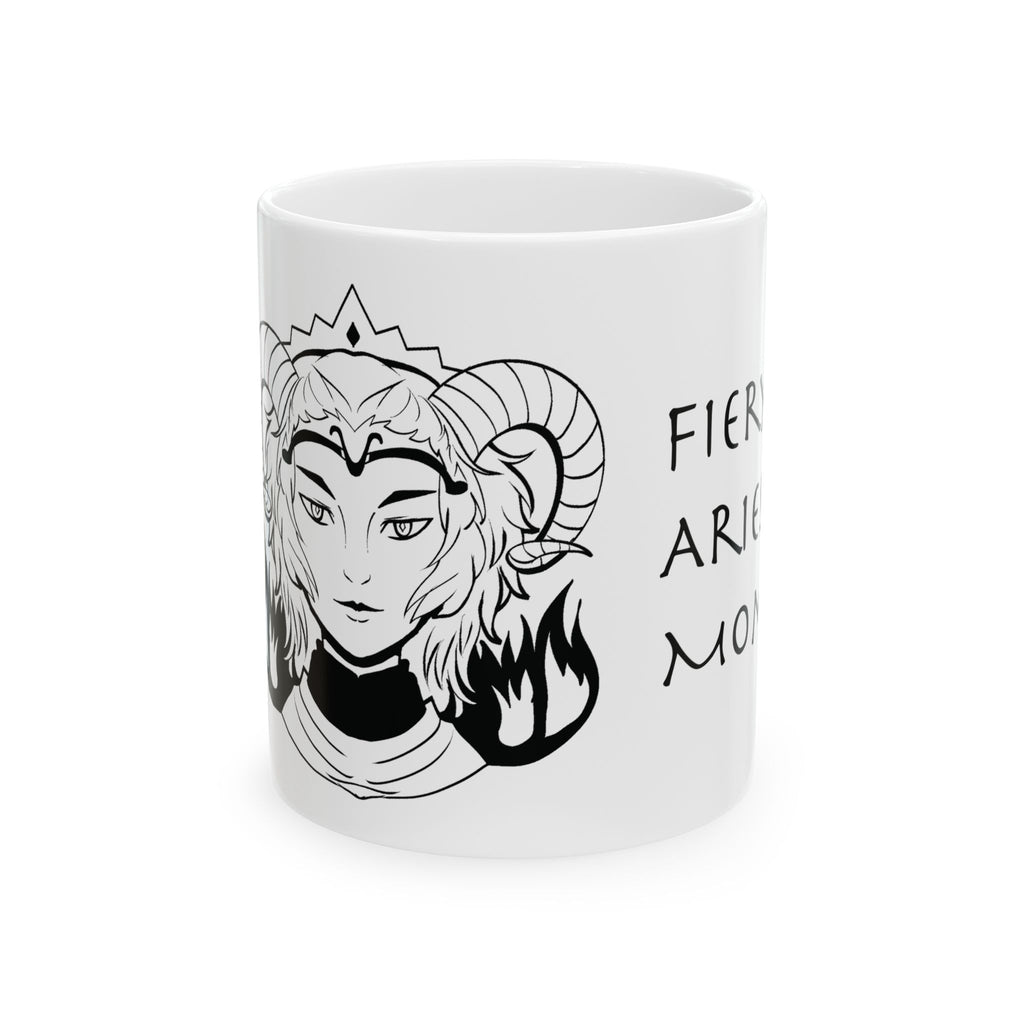 Aries Mom Mug – Zodiac Coffee Mug for Mom | Astrology Gift (11oz/15oz)