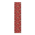Espresso Martini Table Runner — Red Espresso Collection Inspired Design