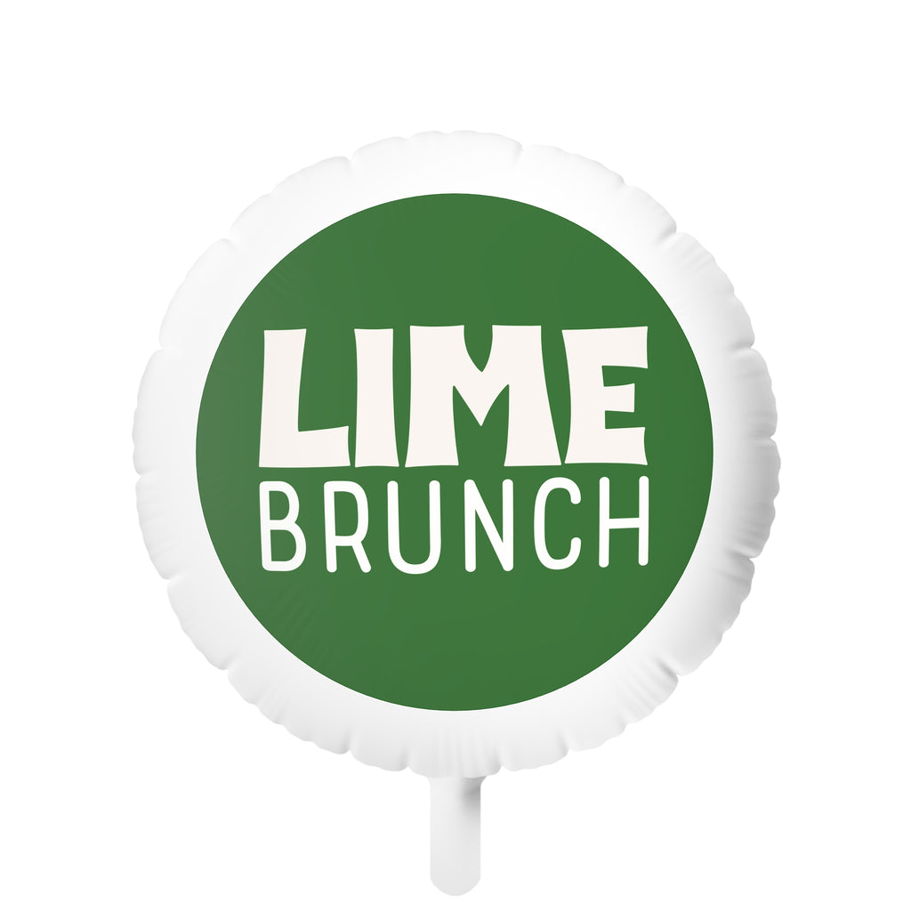 Lime Brunch Balloon – Aperol Inspired Brunch Decor