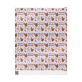 Apple Cider Old Fashioned Wrapping Paper Roll — Light Violet Apple Cider Collection Inspired Design