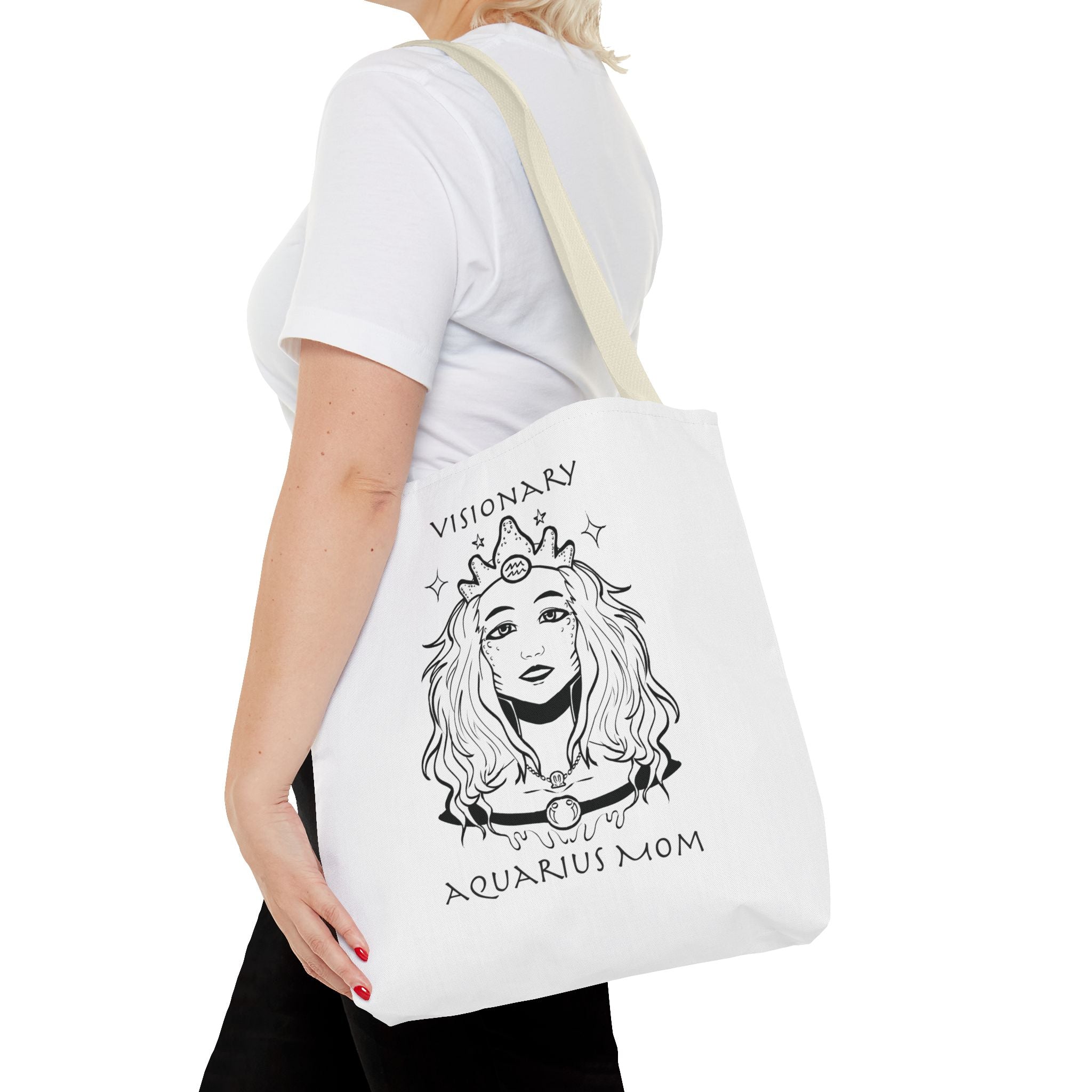 Aquarius Mom | Tote Bag — Zodiac Astrology Gift