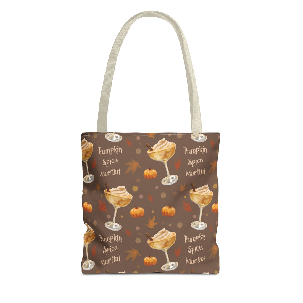 Pumpkin Spice Martini Tote Bag — Brown Pumpkin Collection Inspired Design