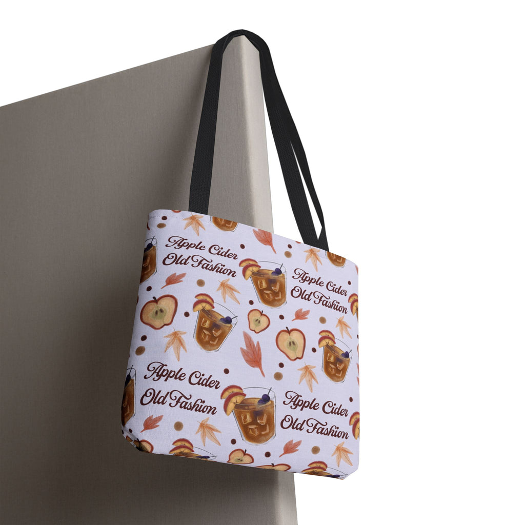 Apple Cider Old Fashioned Tote Bag — Light Violet Apple Cider Collection Inspired Design