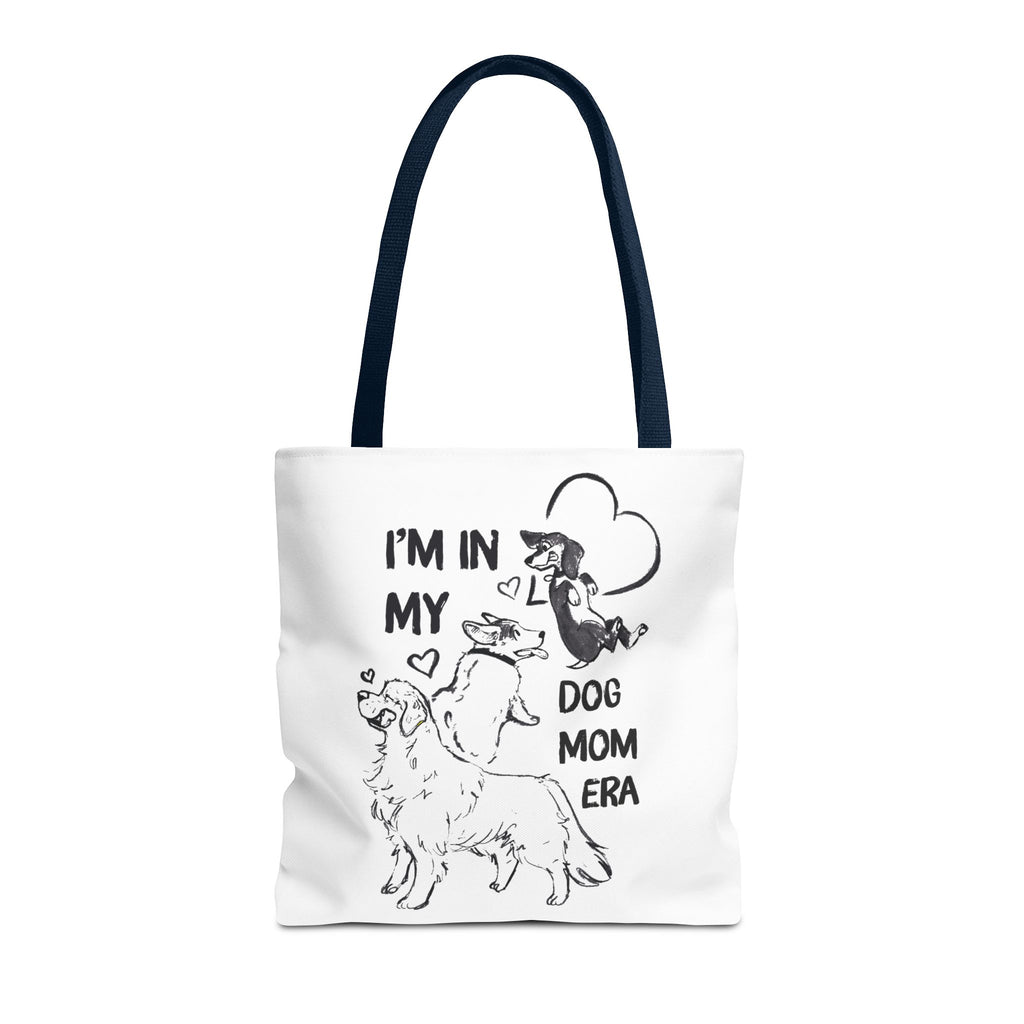 Dog Mom Era Tote Bag – Cute Puppy Tote for Dog Mom | Dog Lover Gift