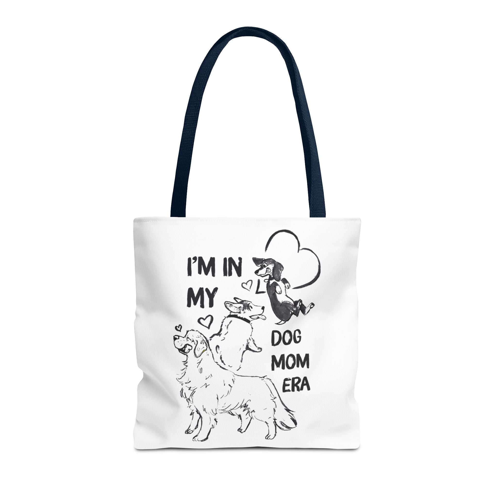 Dog Mom Era Tote Bag – Cute Puppy Tote for Dog Mom | Dog Lover Gift