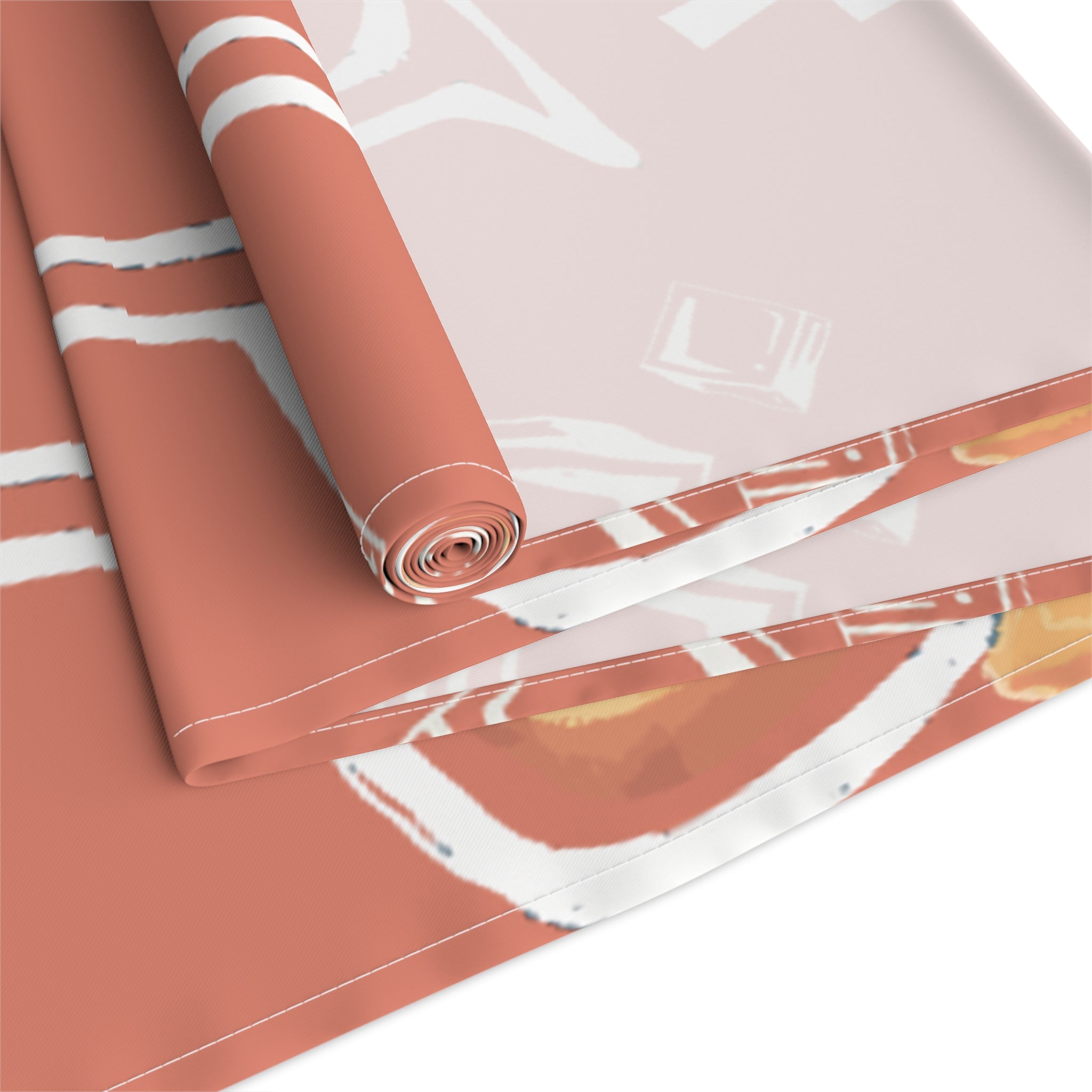 Aperol Spritz Table Runner — Aperol Red Collection Inspired Design