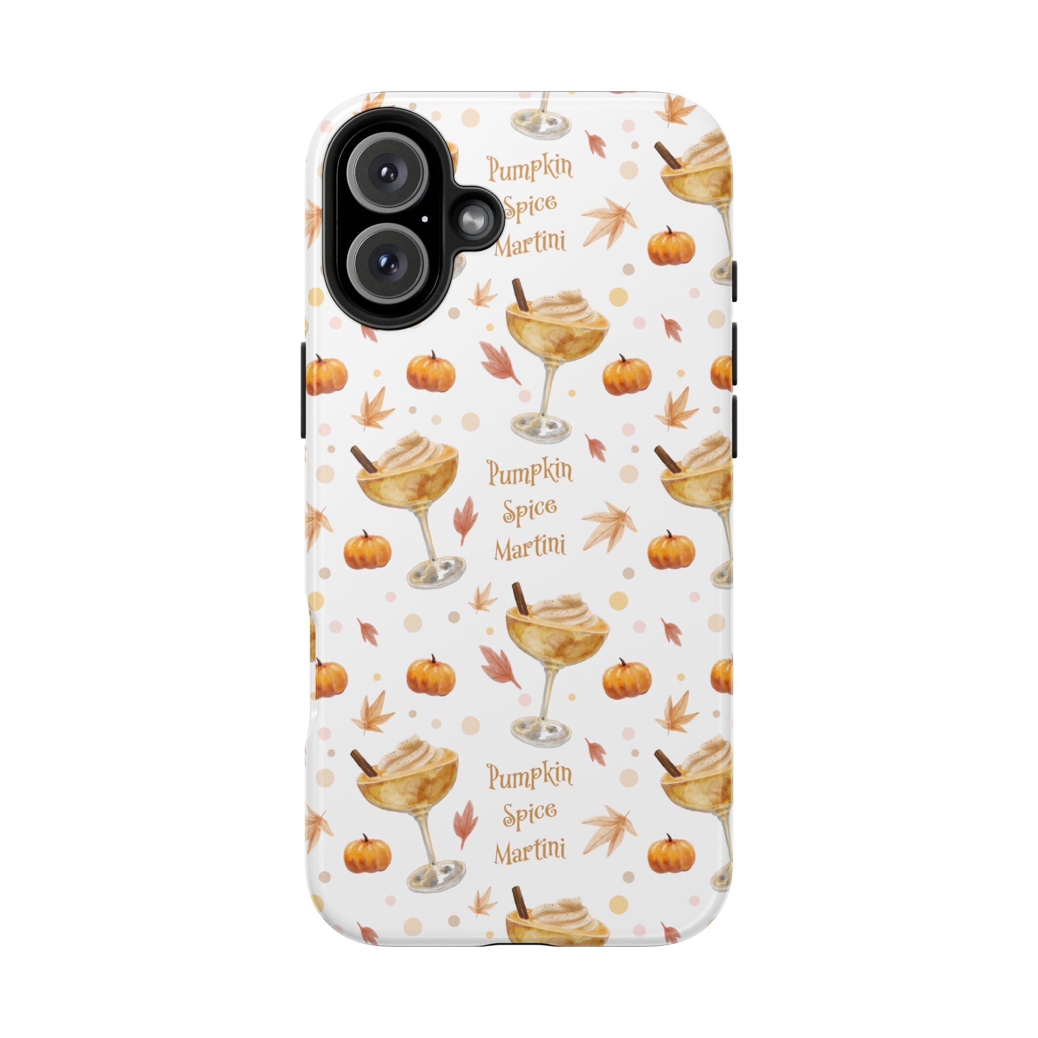 Pumpkin Spice Martini Tough Phone Case — White Pumpkin Collection Inspired Design