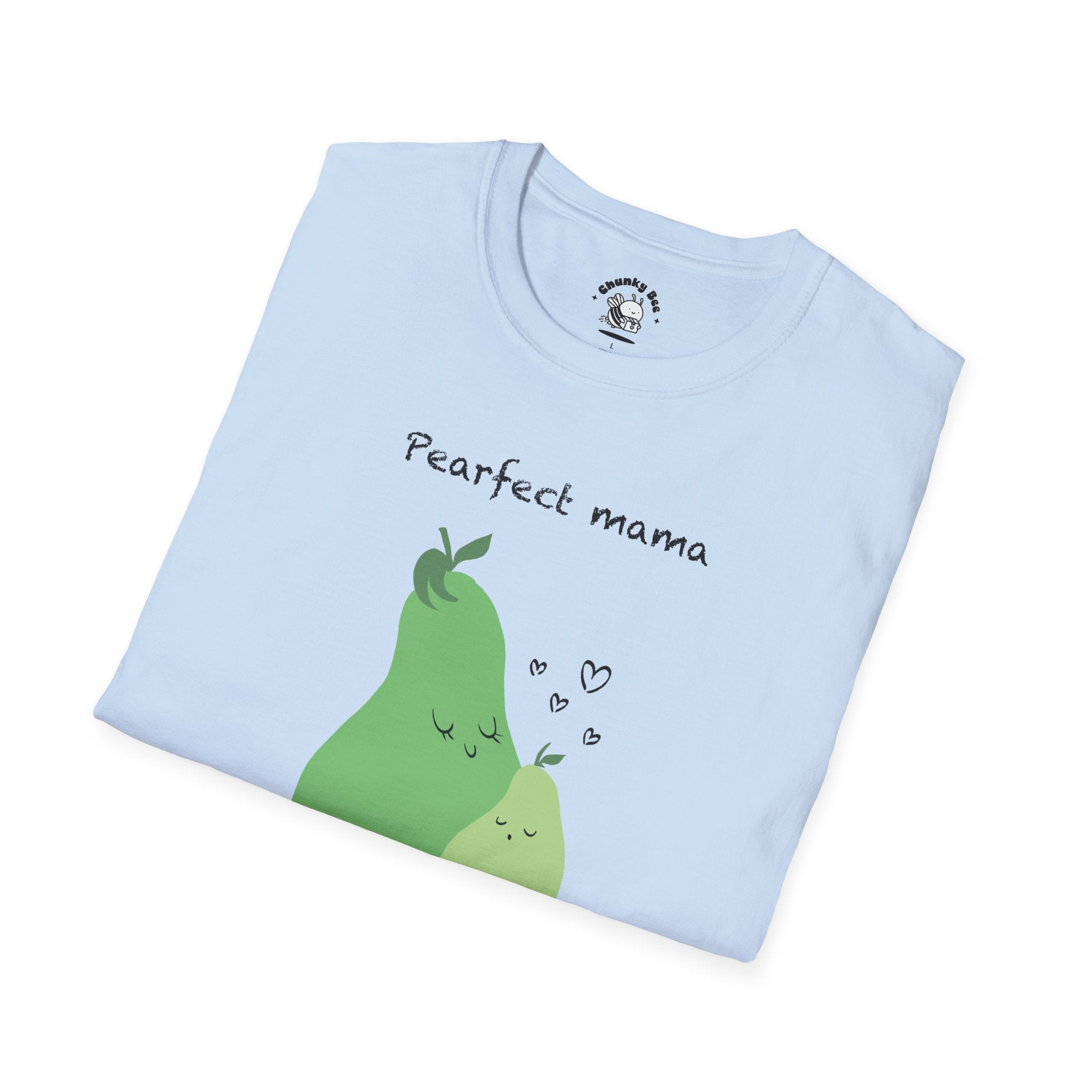 Mama & Baby Matching Set – Pear Baby Bodysuit + Mama Tee