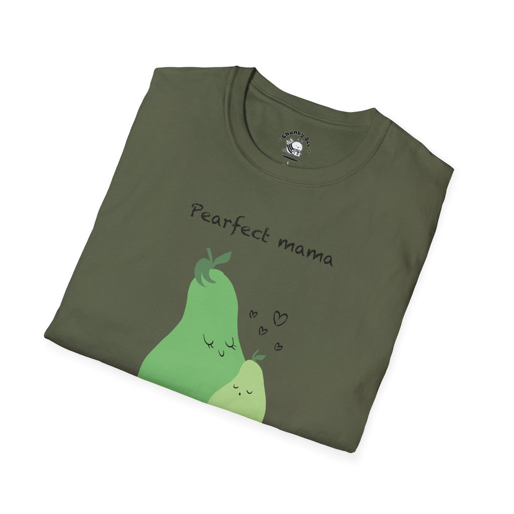 Mama & Baby Matching Set – Pear Baby Bodysuit + Mama Tee