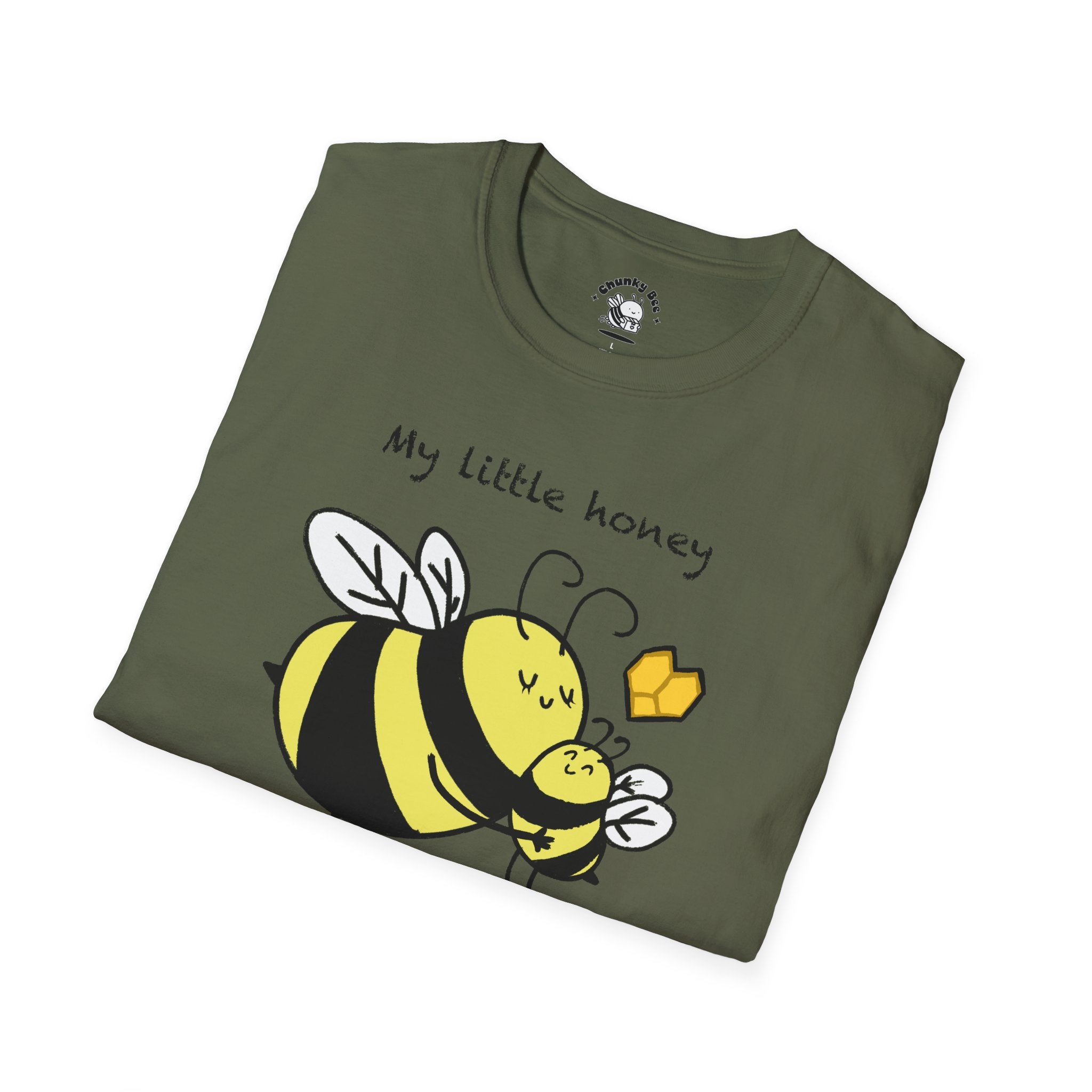 Mama & Baby Matching Set – Bee Bodysuit + Mama Tee