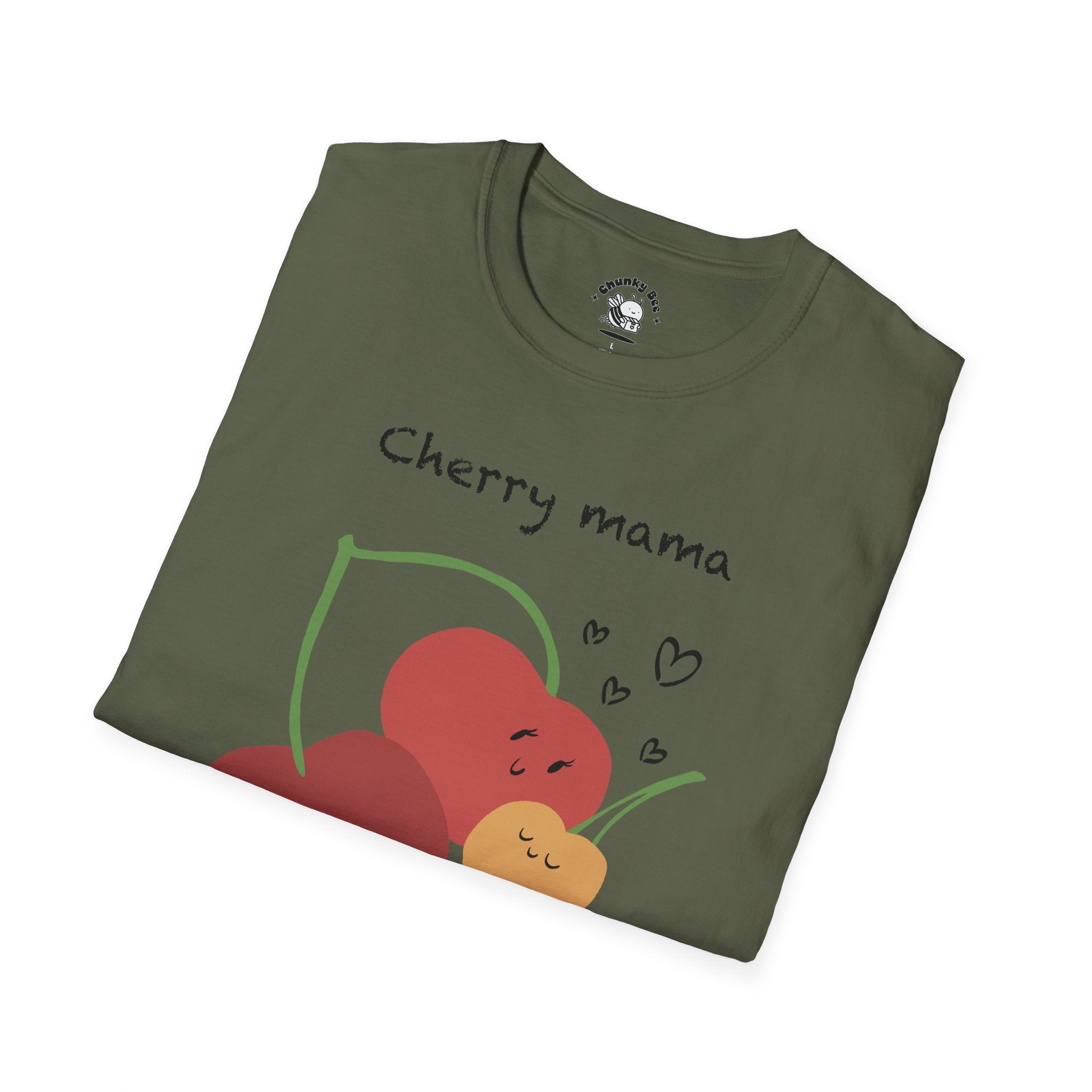 Mama & Baby Matching Set – Little Cherry Bodysuit + Mama Tee