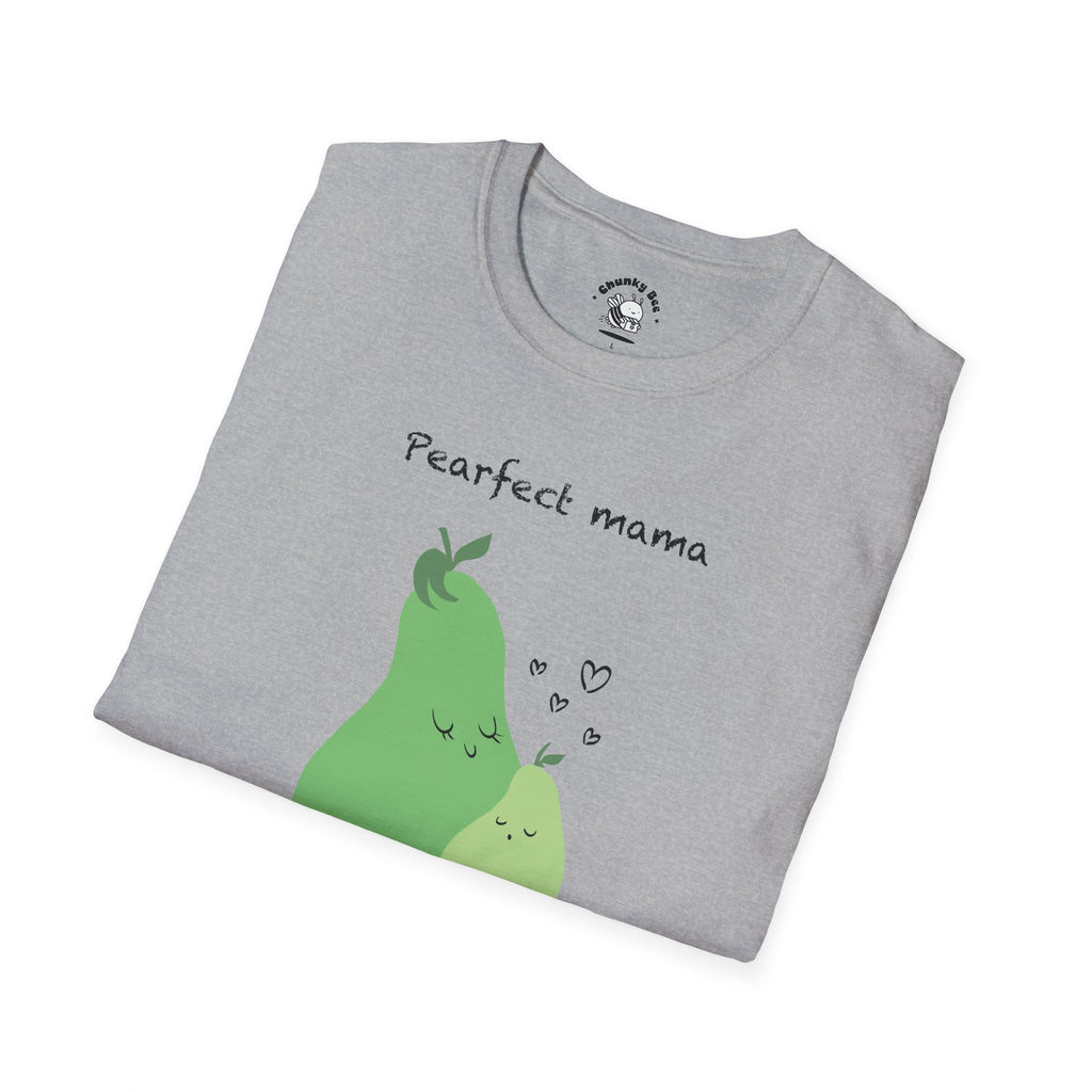 Mama & Baby Matching Set – Pear Baby Bodysuit + Mama Tee