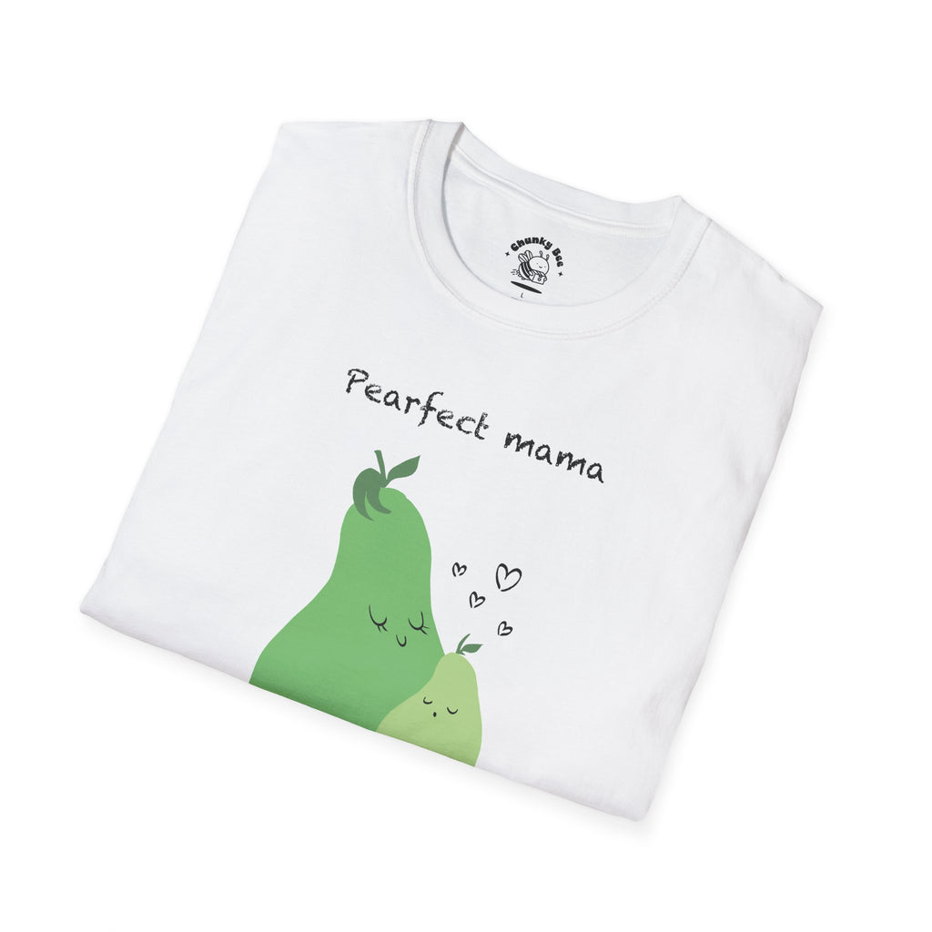 Mama & Baby Matching Set – Pear Baby Bodysuit + Mama Tee