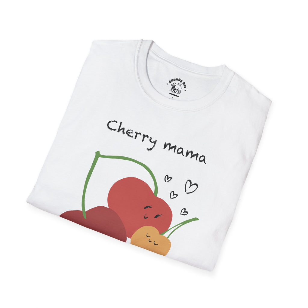 Mama & Baby Matching Set – Little Cherry Bodysuit + Mama Tee