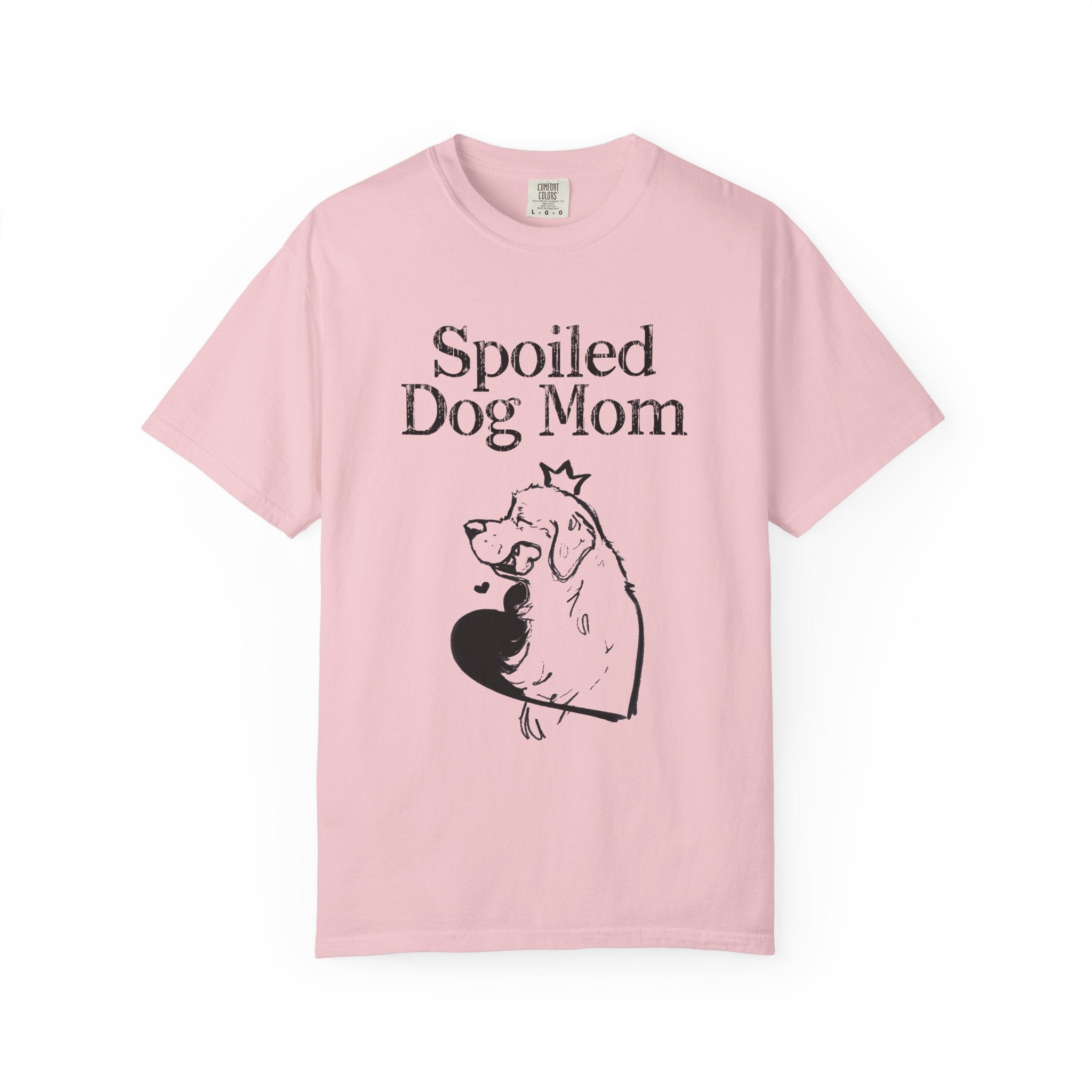 Matching Dog Mom Shirt & Bandana Set - Spoiled Dog Mom Gift, Puppy Matching Outfit, Cute Aesthetic, Mother’s Day Gift