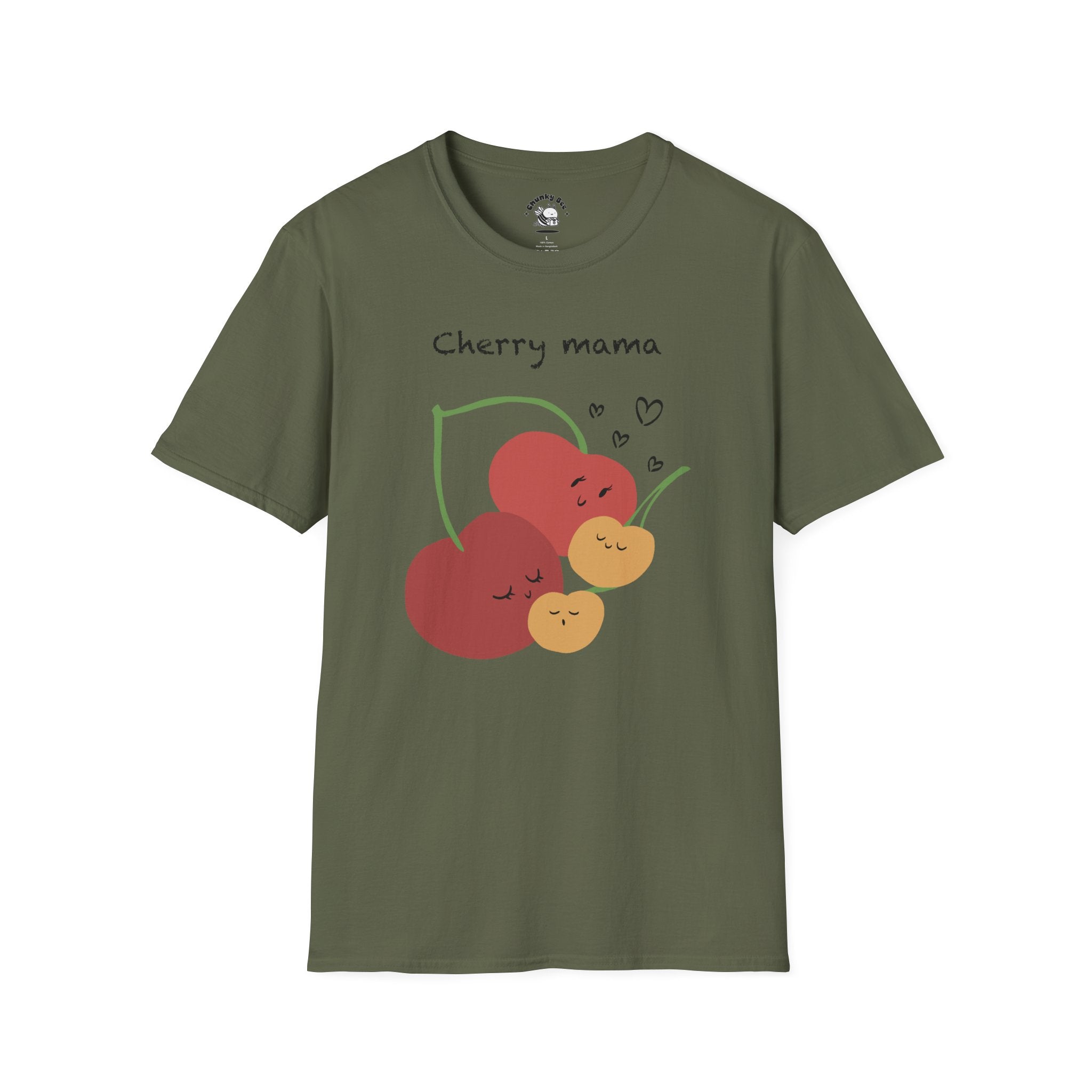 Mama & Baby Matching Set – Little Cherry Bodysuit + Mama Tee