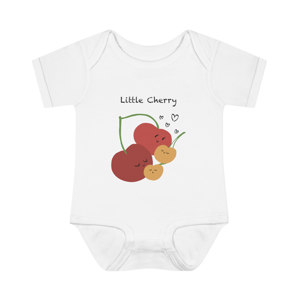Mama & Baby Matching Set – Little Cherry Bodysuit + Mama Tee